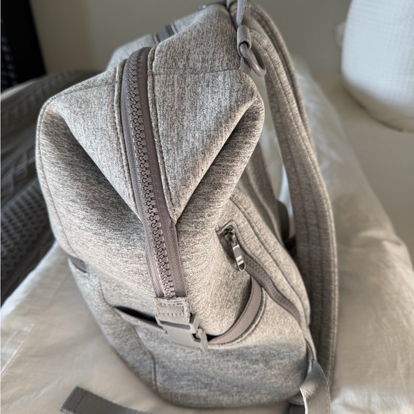 Dagne Dover Indi Neoprene Diaper Backpack - Heather Grey - Picture 6 of 7